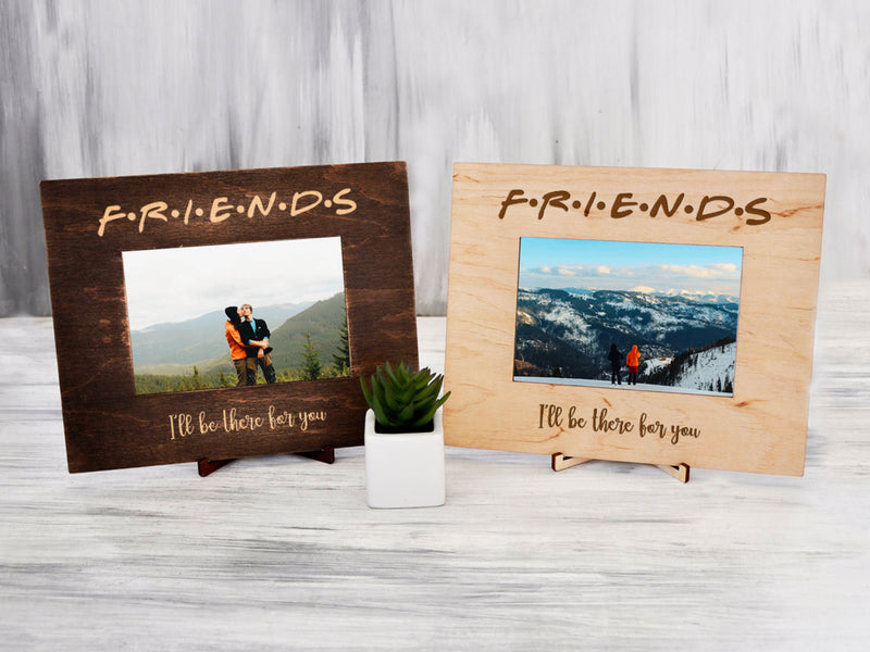 Rustic Photo Frame - Friends Party Picture Frame