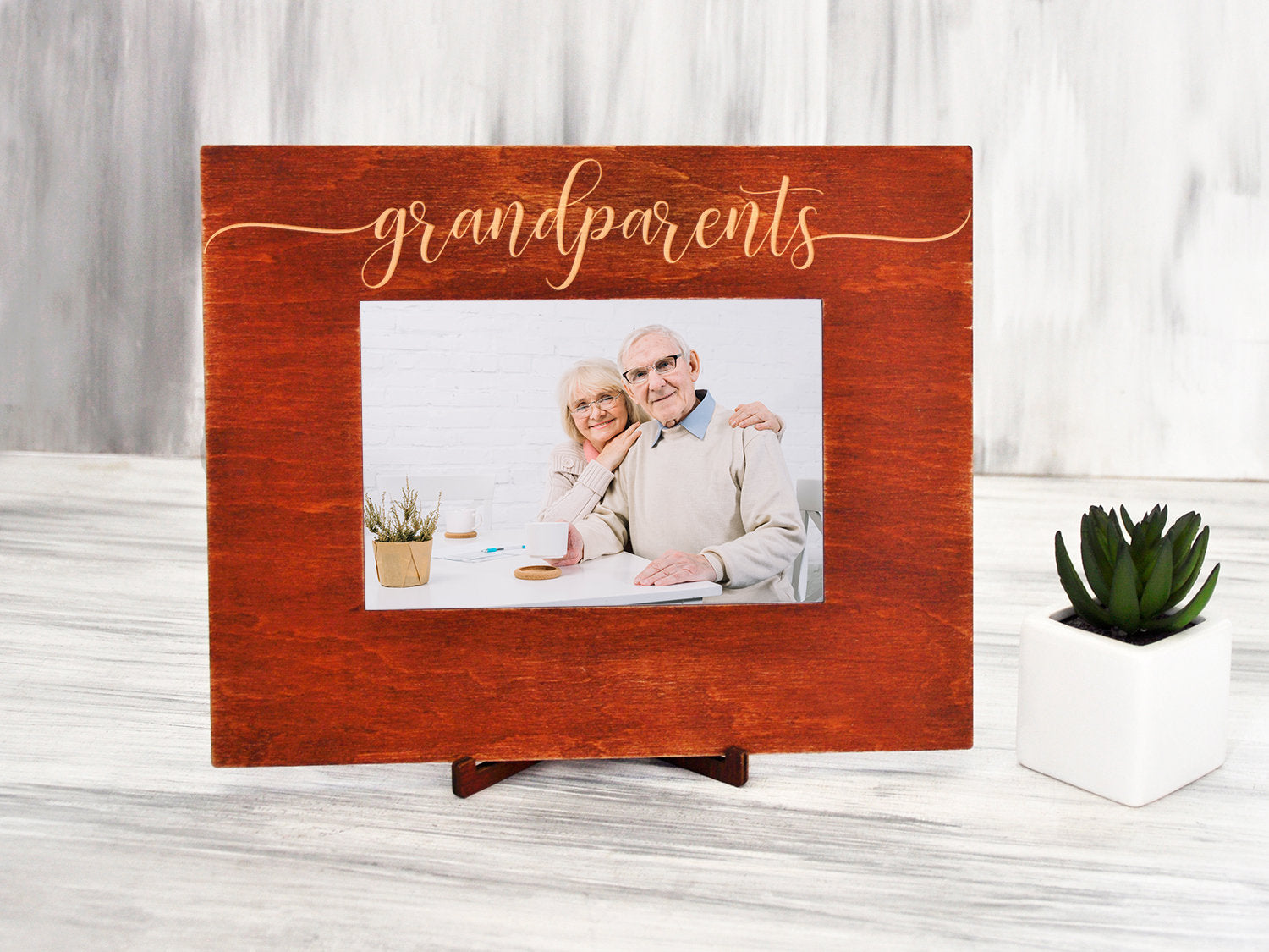 Grandparents Frame Family - Gift for Grandma & Grandpa