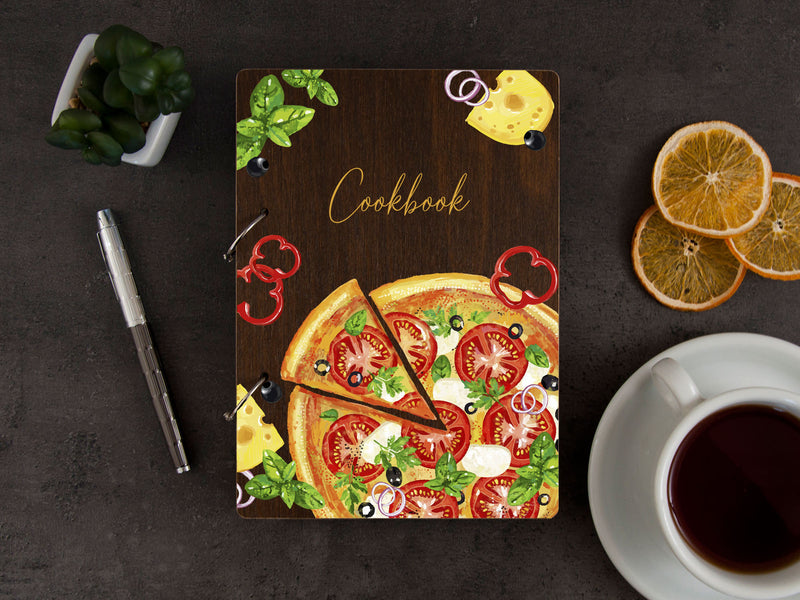 Personalized Cookbook -  Pizza Lover Gift