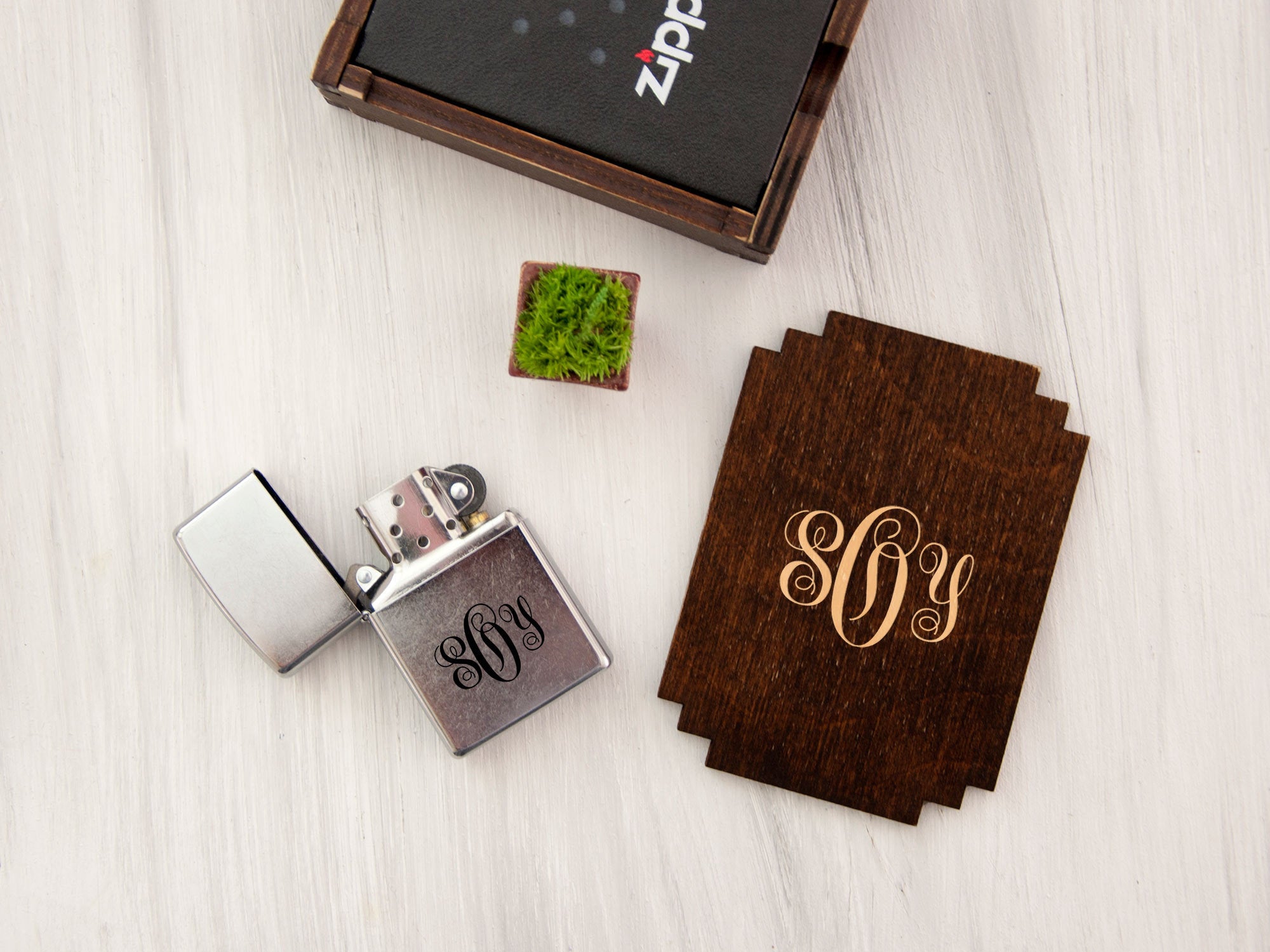 Engraved Gold Lighter - Wedding Usher Gifts