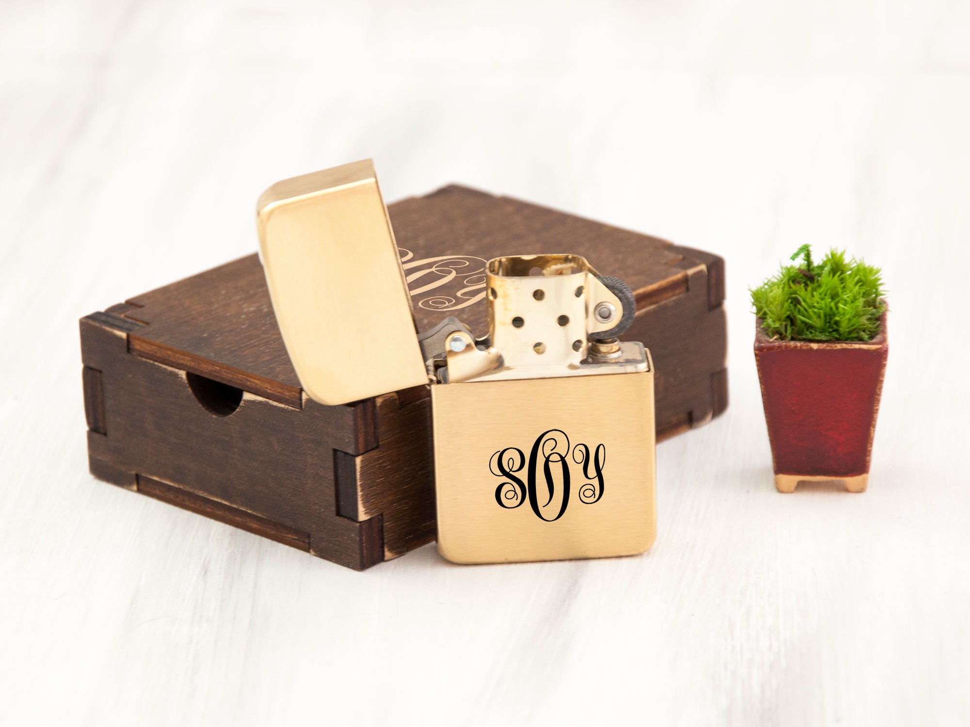 Personalized Zippo Lighter - Gift for Boyfriend