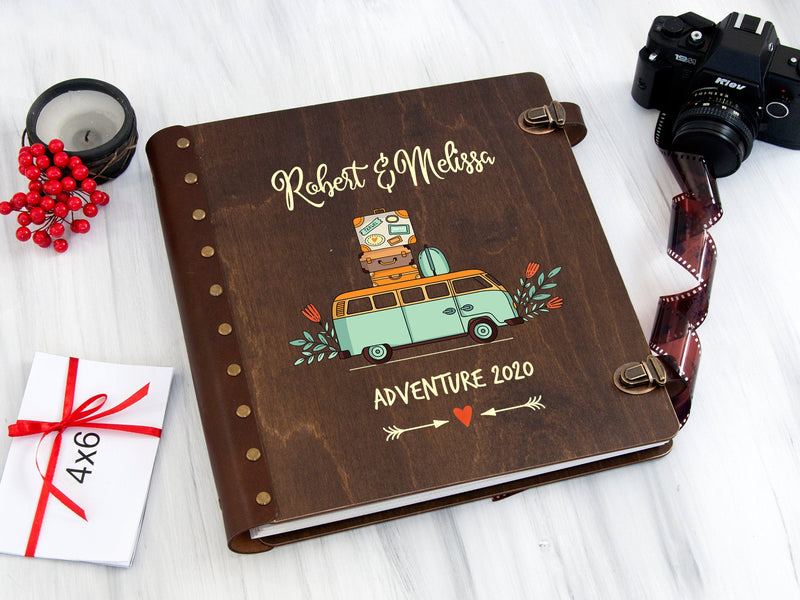 Personalized Photo Album - Campervan Adventure Book