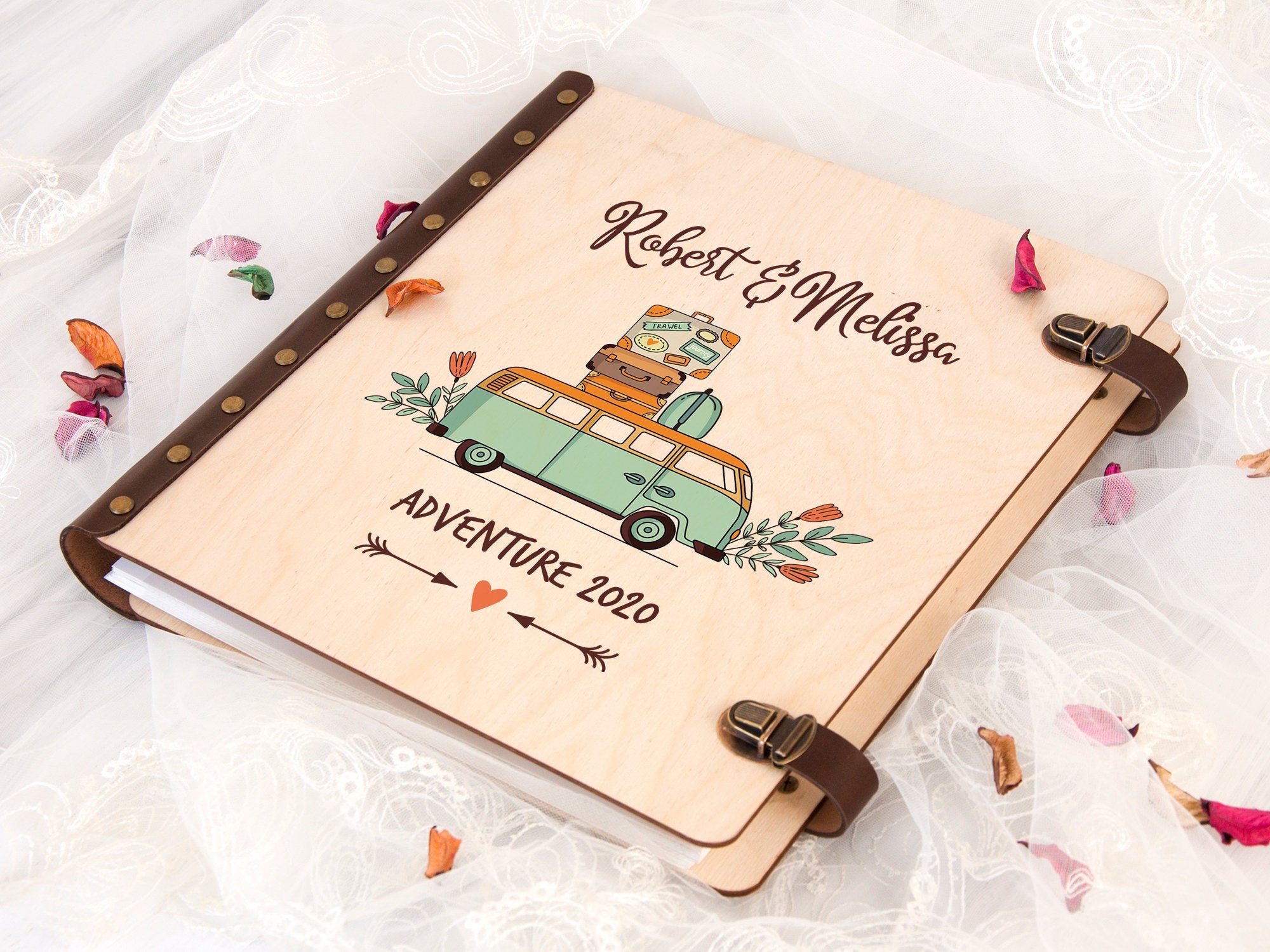 Personalized Photo Album - Campervan Adventure Book