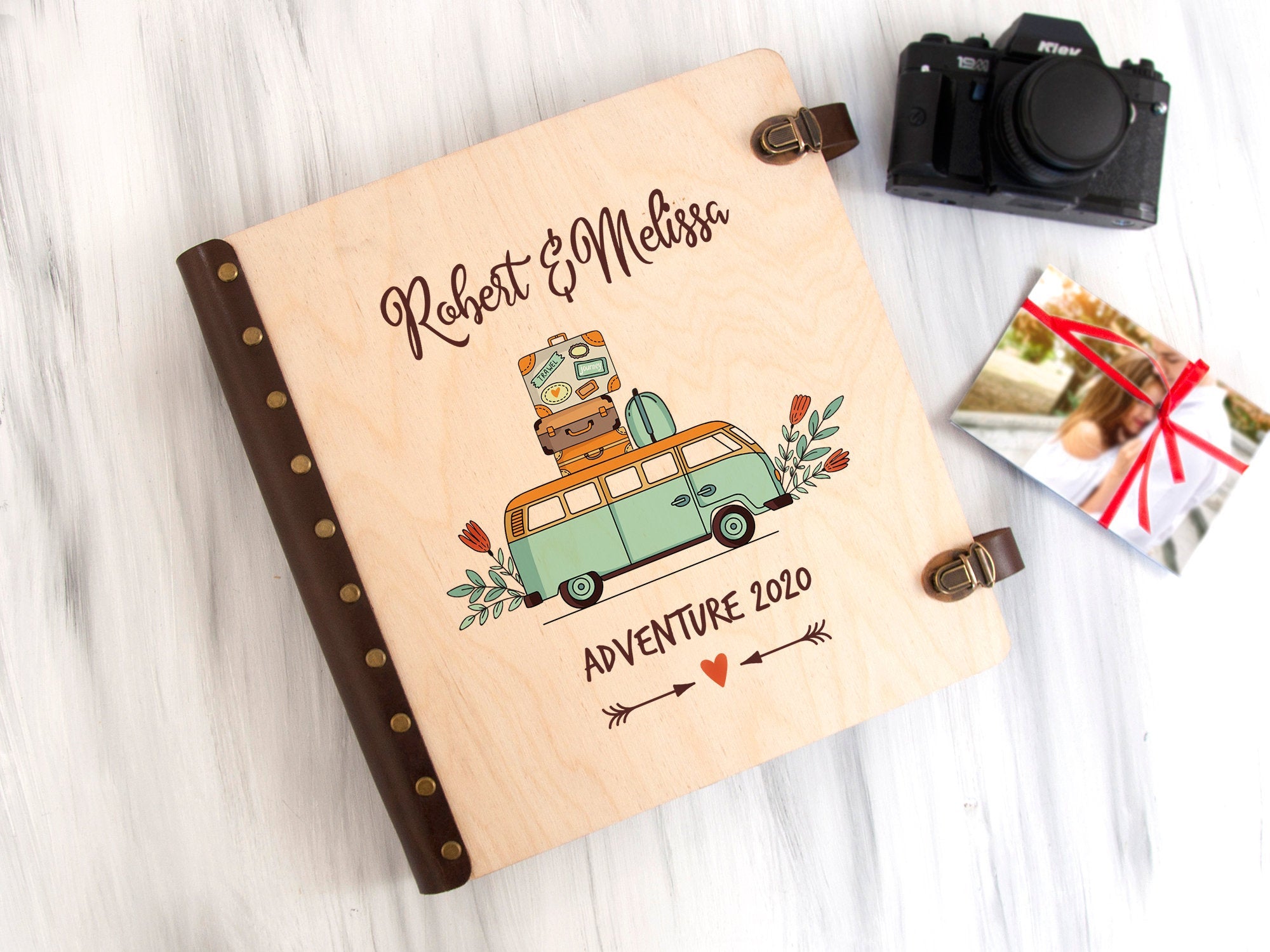 Personalized Photo Album - Campervan Adventure Book