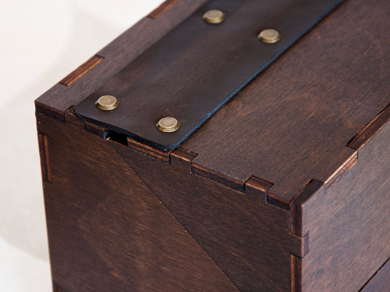 Personalized Recipe Box - St George Leather Shop