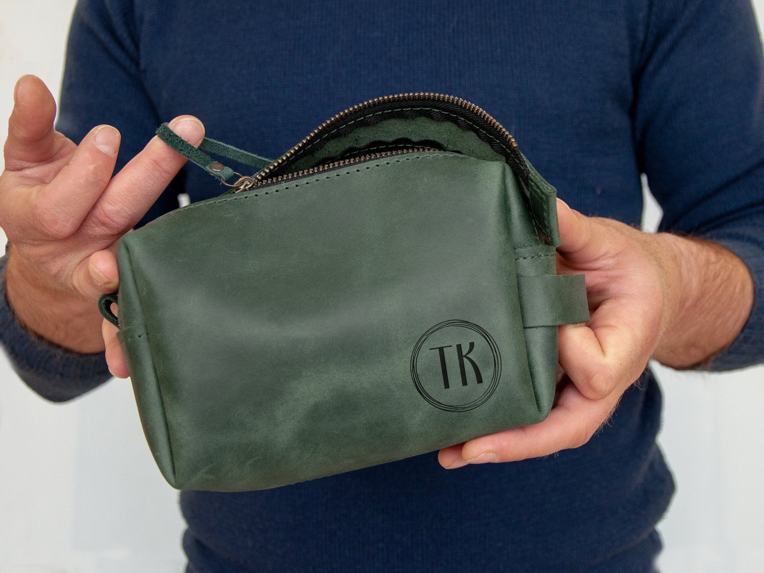 Personalized Toiletry Bag - Gift for Dad