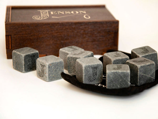 Personalized Whiskey Stones - Father's Day Gift