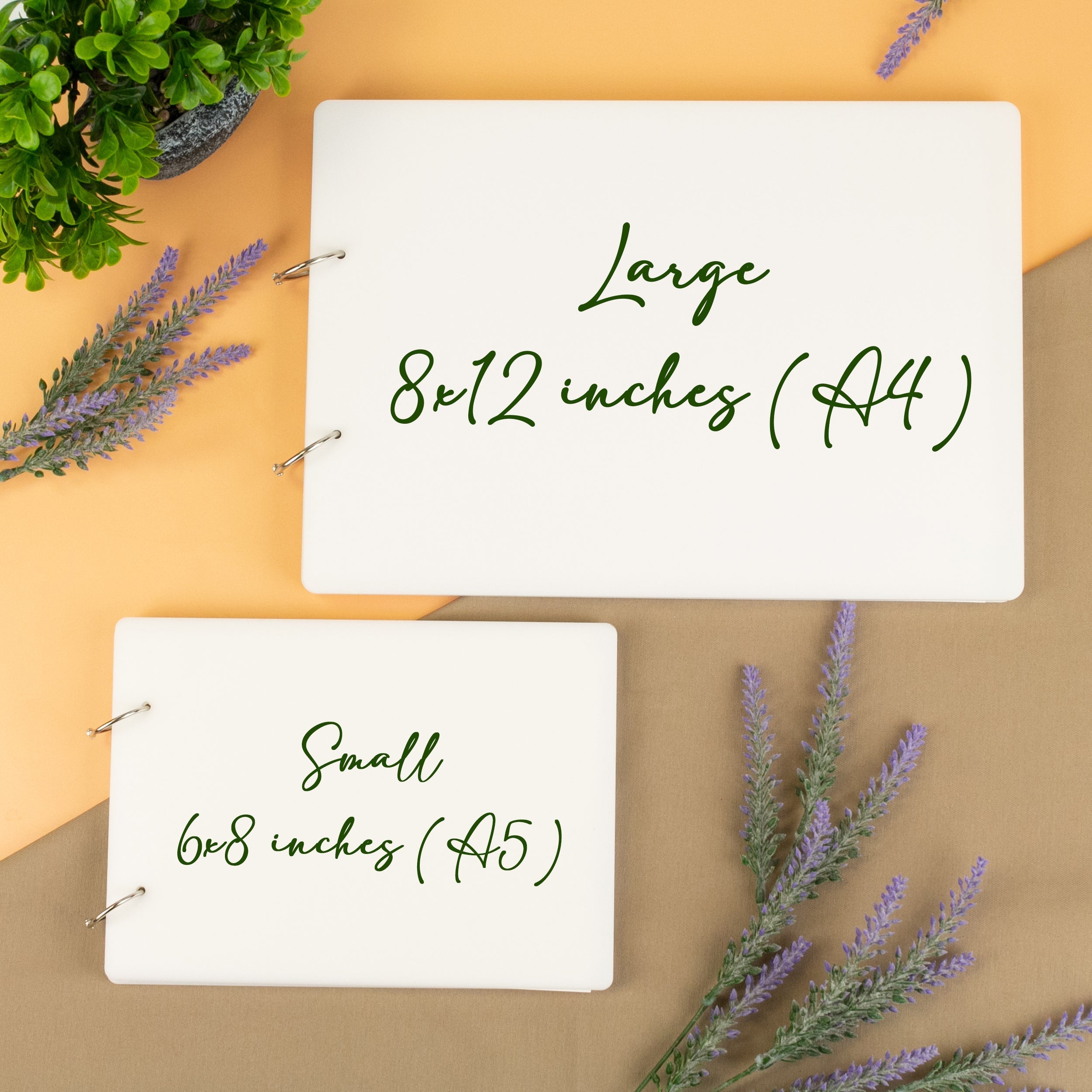 White Guestbook with World Map - Destination Wedding Gift